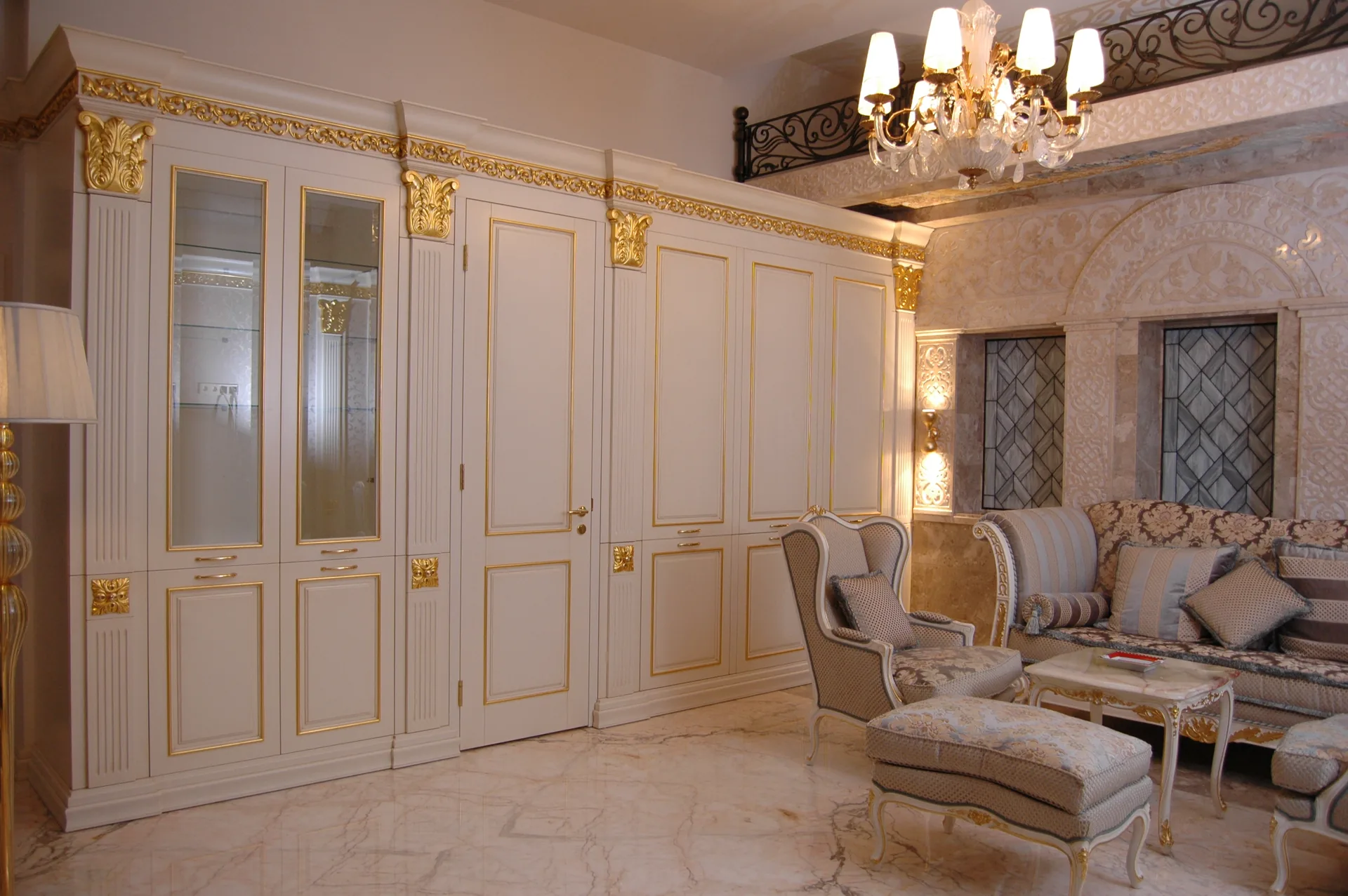 Turnkey furniture project in modern interior
