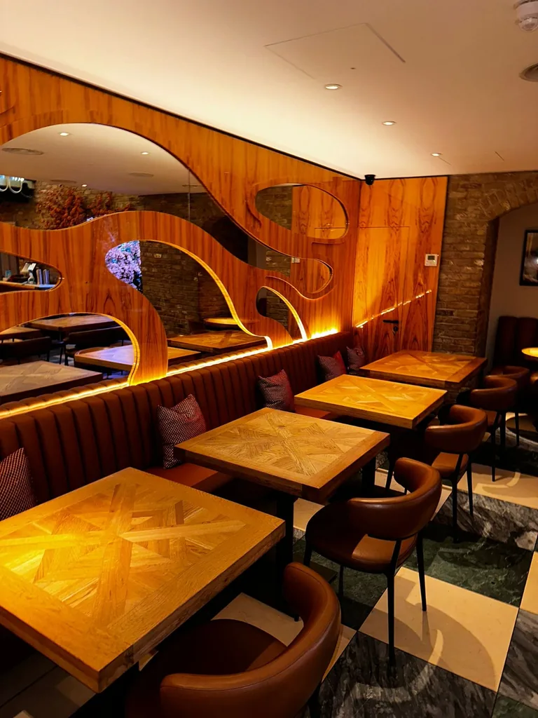 Custom commercial furniture project for Restaurant Banquette Custom Wood Furniture by RPGroup